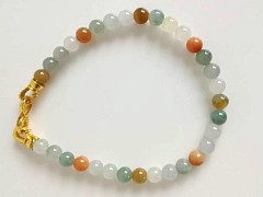 天然無処理　本翡翠　シルバーリング